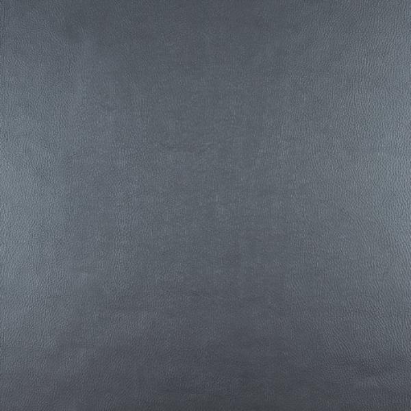 50x70 cm Zuschnitt Kunstleder Rex Uni Blau-Grau Metalic by Swafing